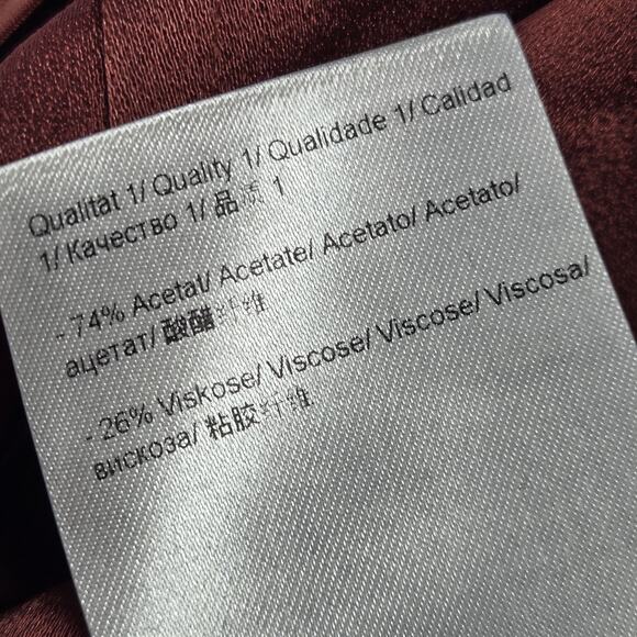 Escada Womens Pants Straight Leg Crop Trouser Sz 38 US 8 Classic Red Orange Pink - Picture 8 of 10